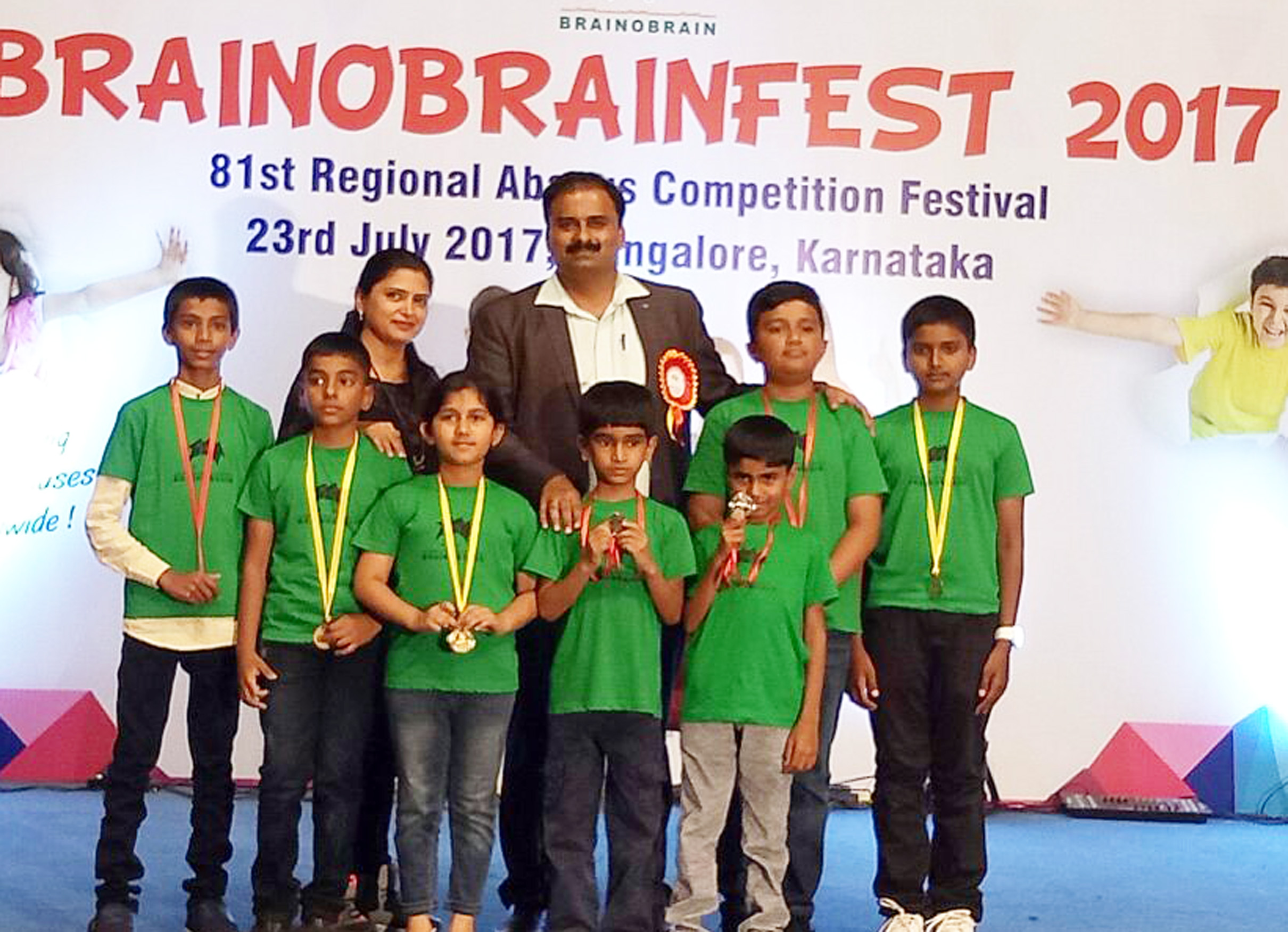 ಪದಕ ಪಡೆದ 7 ವಿದ್ಯಾರ್ಥಿಗಳು